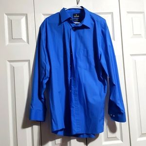 Stafford blue dress shirt